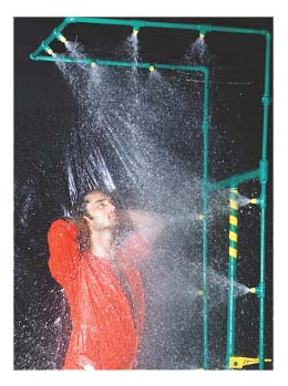 Decontamination Units portable safety shower