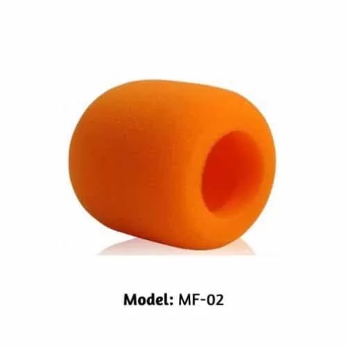 Windscreen-Microphone-Foam-Cover-Orange-Color